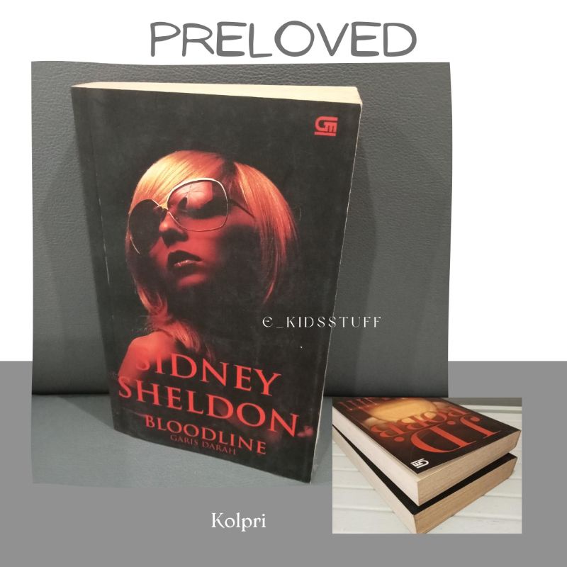 preloved buku novel Sidney sheldon bloodline