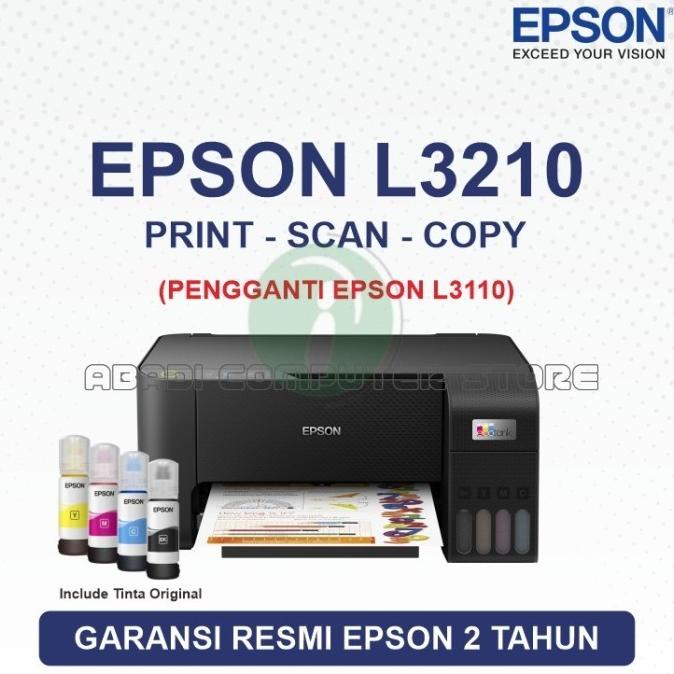 Epson Printer L3210 / L 3210 / Epson 3210 Inktank / Garansi Resmi Sadiqah_Store
