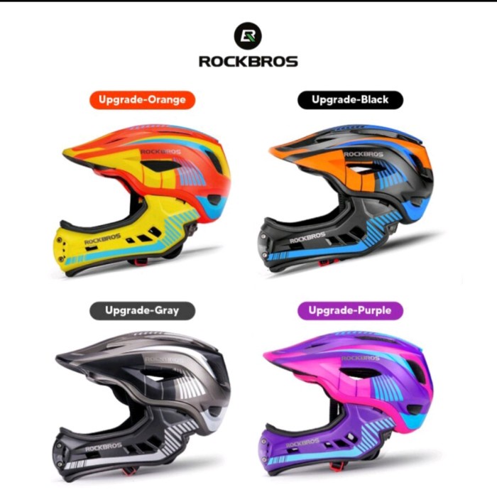 Best Seller Helm Sepeda Anak Push Bike Rockbros, Full Face