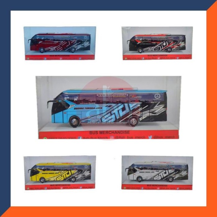 PROMO MINIATUR BUS / MINIATUR BIS PAPERCRAFT STJ TRANSPORTER TERLARIS