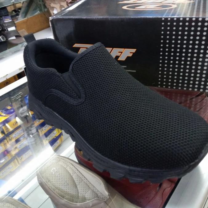 Sepatu Slip On Pria Dewasa Duff Terbaru Hitam Hitam 39/44 Molleandro