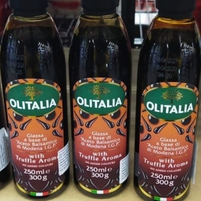 

olitalia balsamic classic glassa with truffle oil 250ml