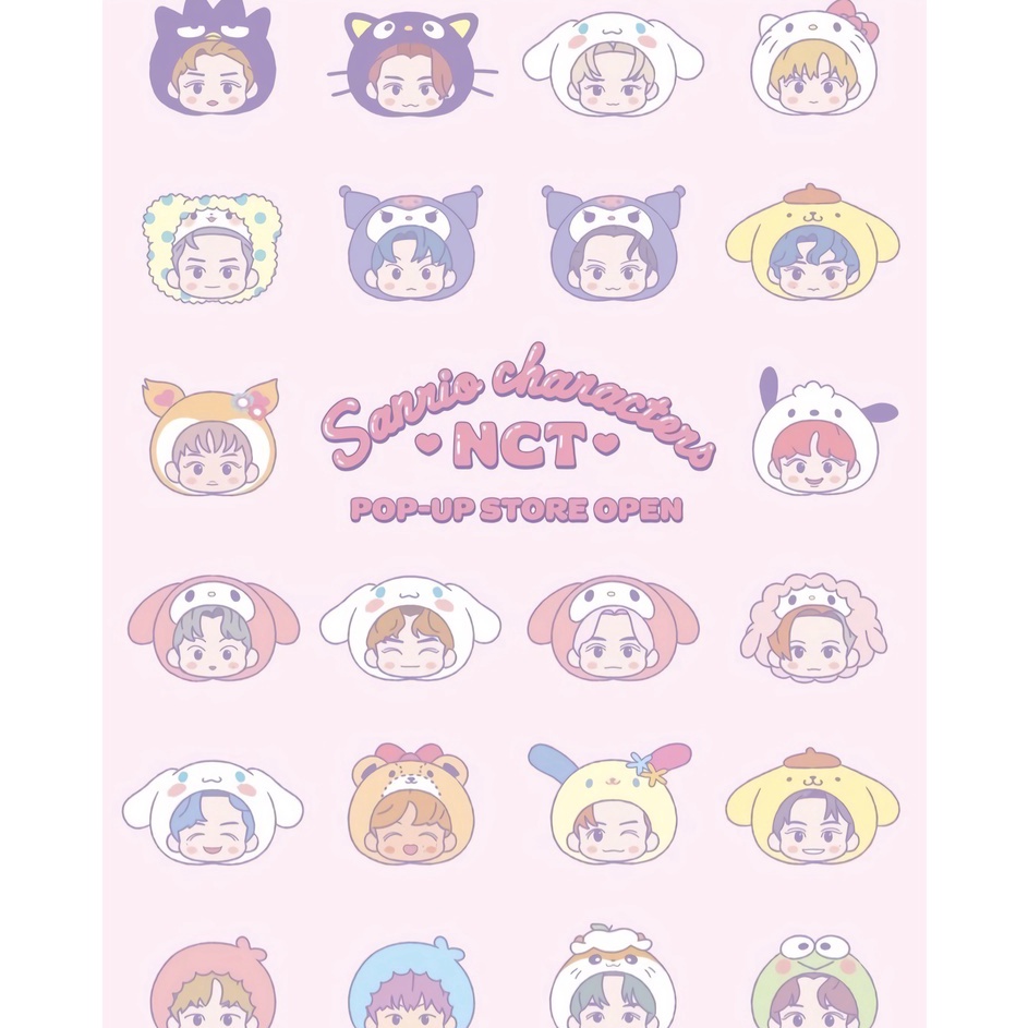 Ready Keychain Sanrio x NCT Hello kitty