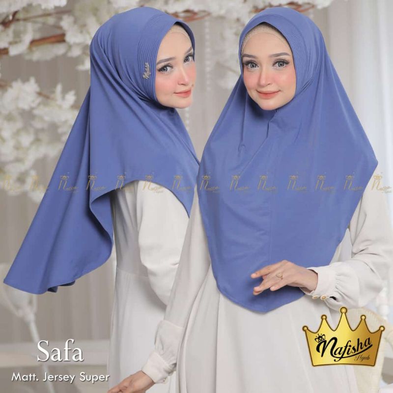 Jilbab Instan Bergo Simple Safa Ori Nafisha