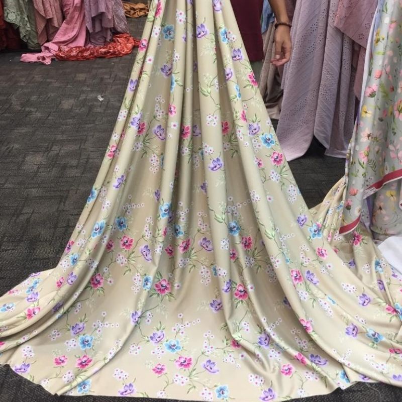 BAHAN KAIN ARMANI SILK PREMIUM/SILKY PURE ARMANI/ARMANI MOTIF