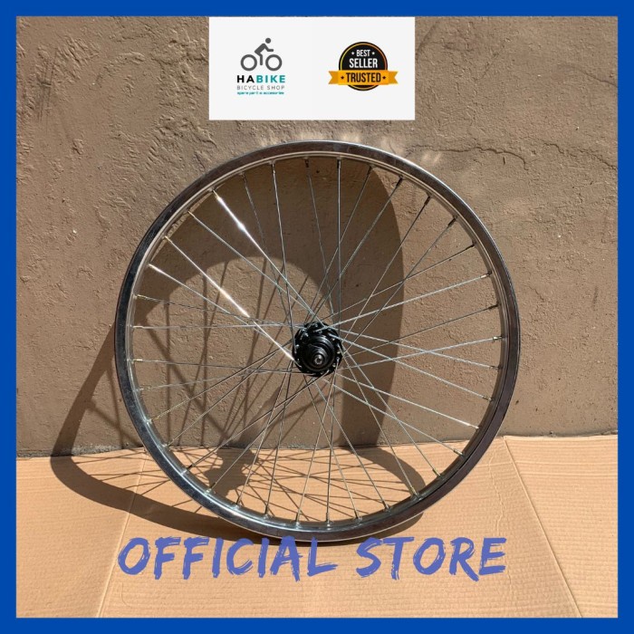 Terlaris Velg Jadi Sepeda 20Inch Terpedo/Wheelset 20"Torpedo Besi Bmx