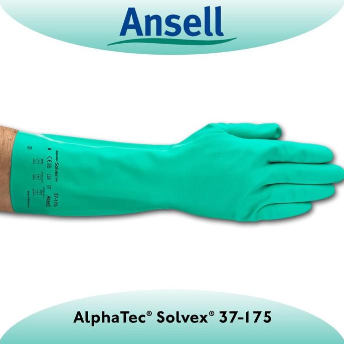 Promo Sarung Tangan Ansell Alphatec Solvex 37-175 - Chemical Protection