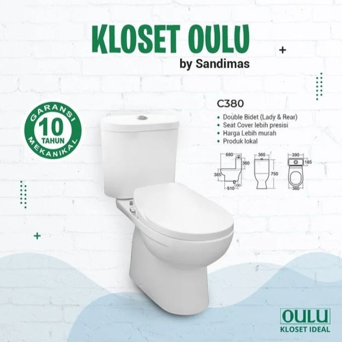 Terlaris Kloset Oulu C 380