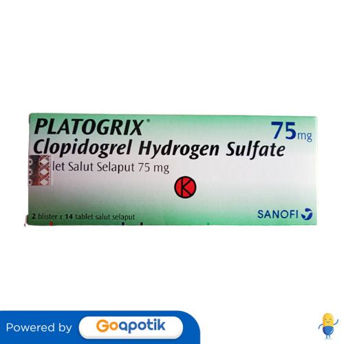 PLATOGRIX 75 MG BOX 28 TABLET