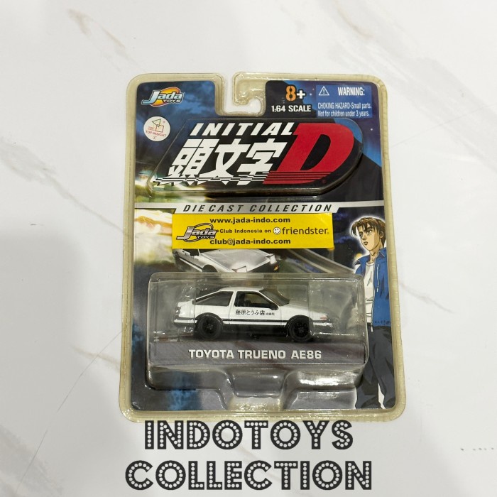 MUST HAVE JADA TOYS ~ TOYOTA TRUENO AE86 INITIAL D TERMURAH