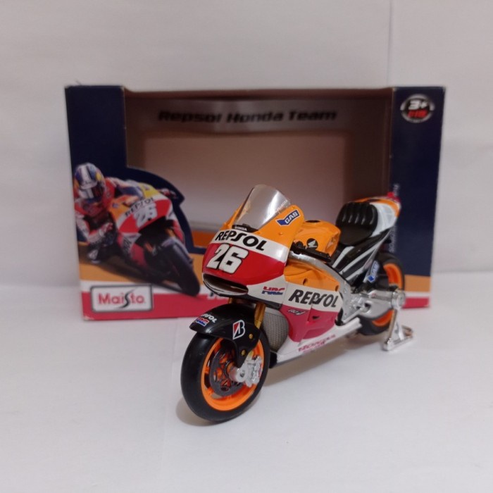 FLASH SALE DIECAST MOTOGP REPSOL HONDA DANI PEDROSA 26 MAISTO 1:18 HARGA MURAH TERMURAH