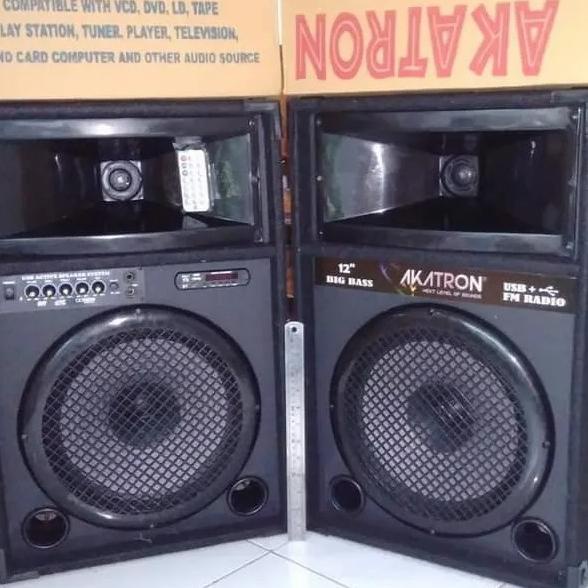 Best Seller Akatron Speaker Aktif 12 Inch Bluetooth Terbaru Officialbintang