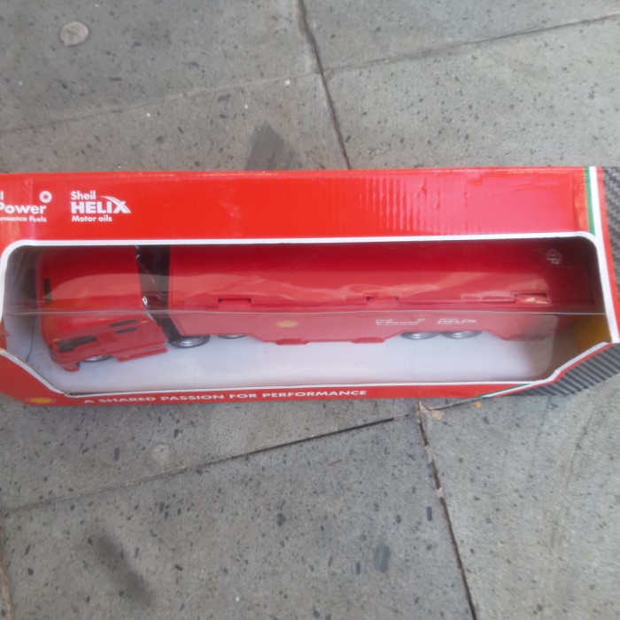 FLASH SALE MINIATUR TRUCK SHELL BARU ASLI DR POM BENSIN SELL TERMURAH