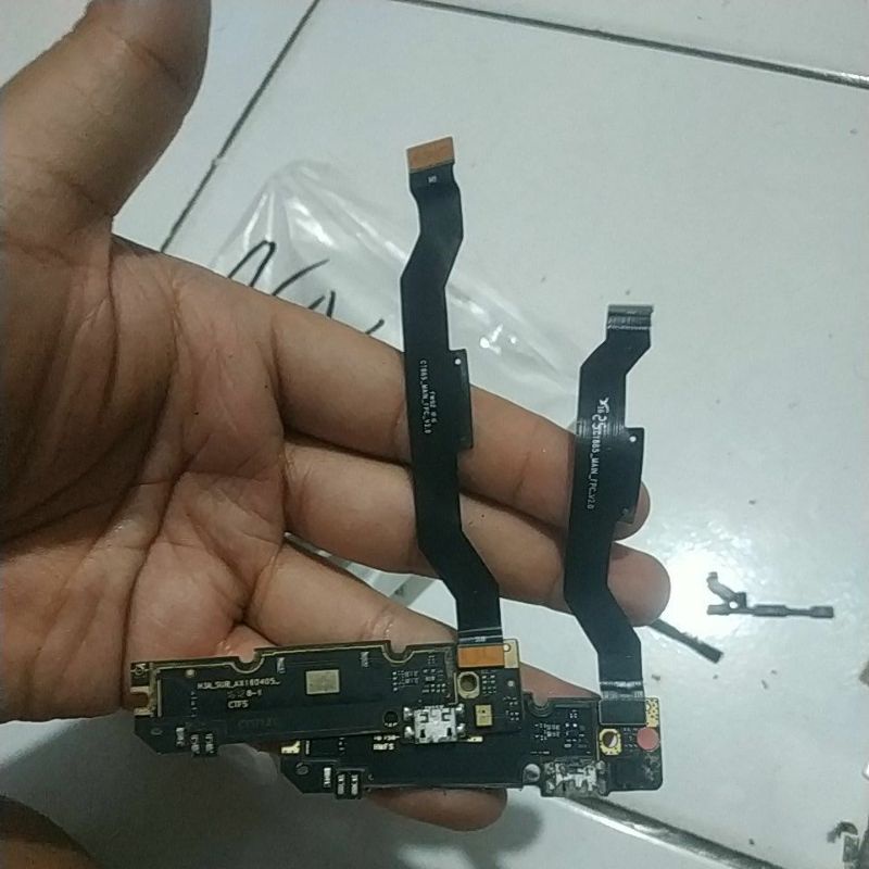 board cas bekas xiaomi note 3 ct865 kurang kabel antena