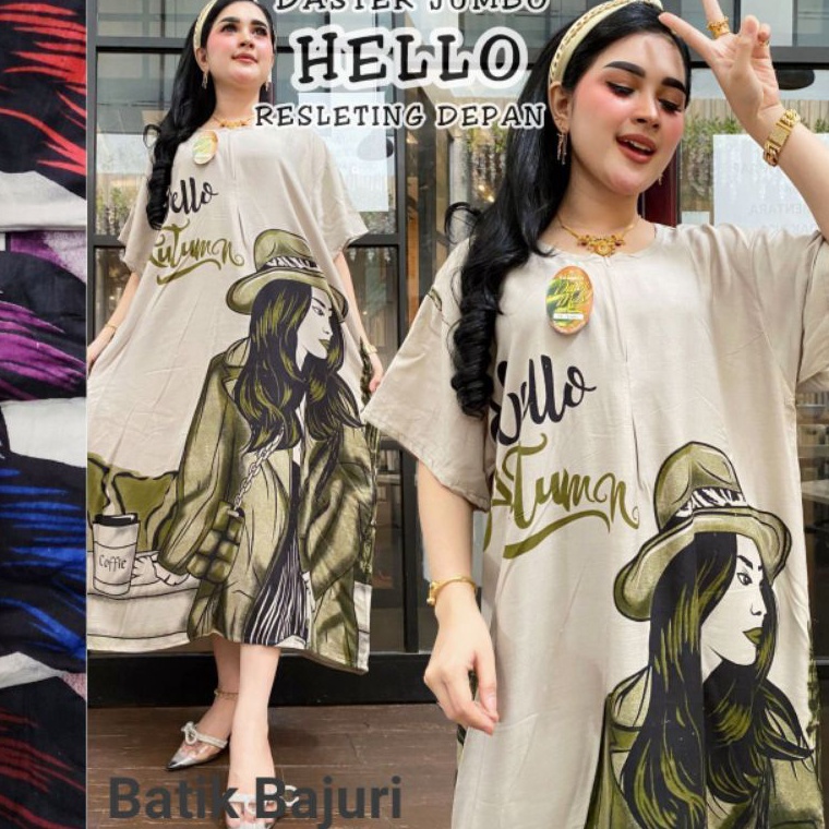 COD Daster jumbo Ld 120 cm daster busui baju hamil daster kekinian 2023 ⁂Best Produk