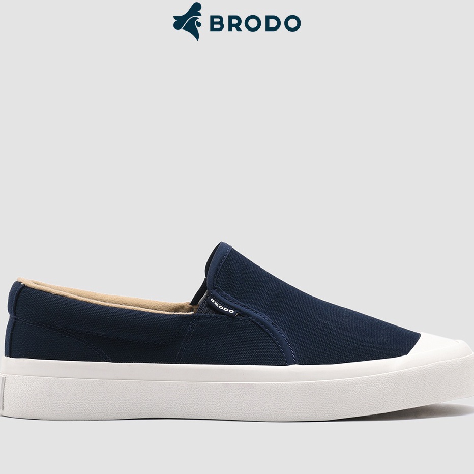 Buruan Beli BRODO - Sneakers Vantage V.2 Slip On Navy WS