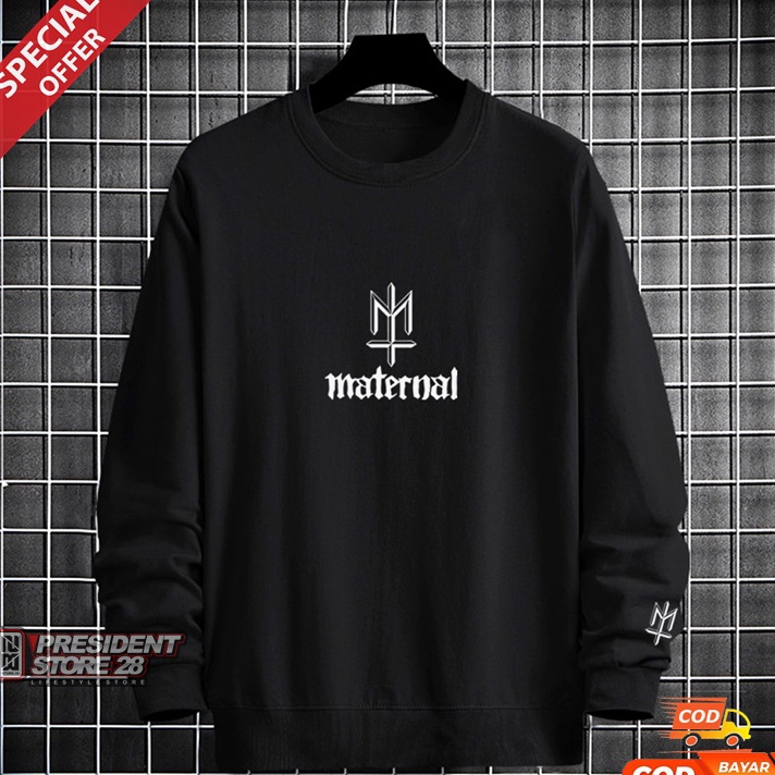 ➤➪✼✰ Sweater Crewneck Maternal Disaster / CREWNECK Jaket Sweater Hoodie SWEATSHIRT Hodie Switer Hodd