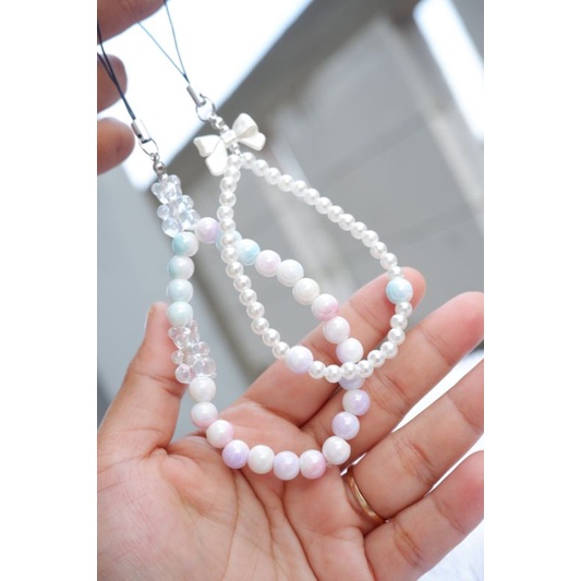 PHONE STRAP MUTIARA LUCU GANTUNGAN HP LUCU