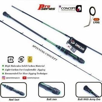 Ready Joran Daido Green Hell Pro Series Spinning Overhead BC 662 PE 1-3 2-4 Termurah
