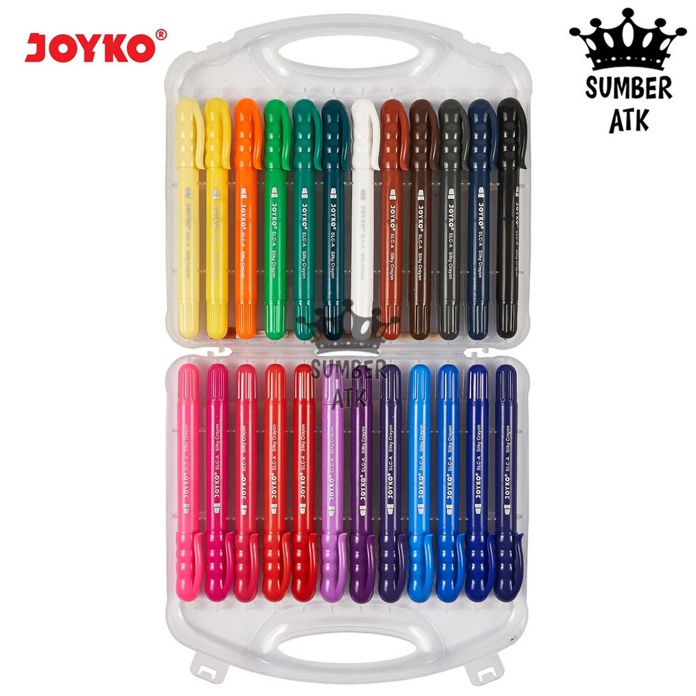 

SALE SILKY CRAYON KRAYON HALUS JOYKO SLC-A WARNA 12 DAN 24 COLOR BYS465