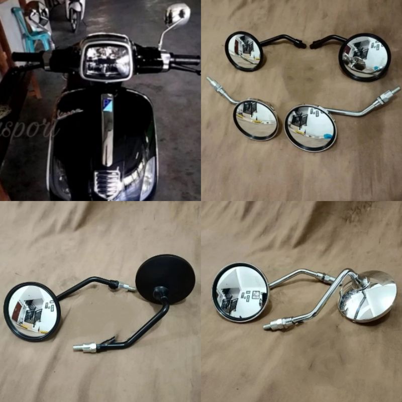 Spion Bulat Cembung untuk Sepeda Motor Listrik Uwinfly T3 T5 Exotic Dll Aksesoris