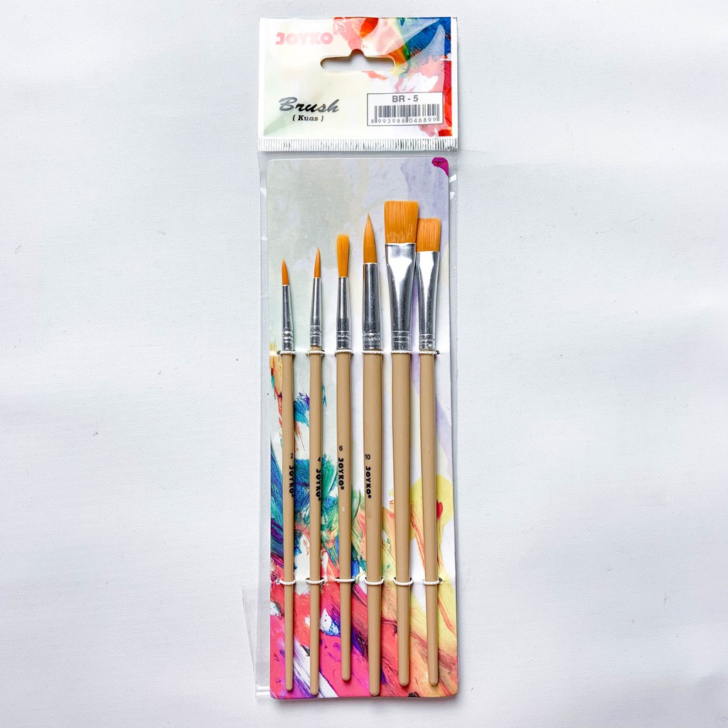 

OB2 KUAS LUKIS SET JOYKO BR-5 (6 PCS KUAS) SA2