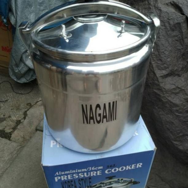 Best Seller Presto Besar Pressure Cooker Jumbo Nagami 20 25 36 50 75 Liter