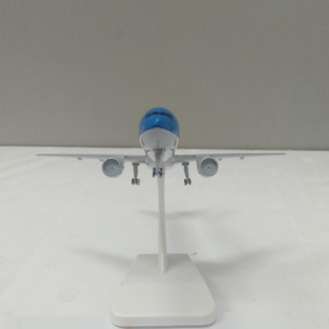 Pesawat Diecast Miniatur Klm Roda