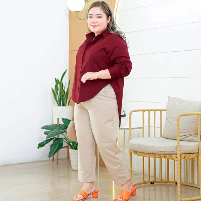 Best Quality CELANA BAGGY PANTS SUPER JUMBO MUAT BB 70 - 130 KG PREMIUM CELANA KERJA BIG SIZE CELANA