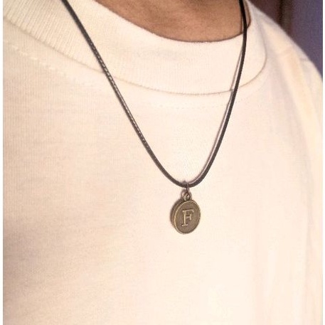 Kalung Huruf Inisial Nama dan Liontin