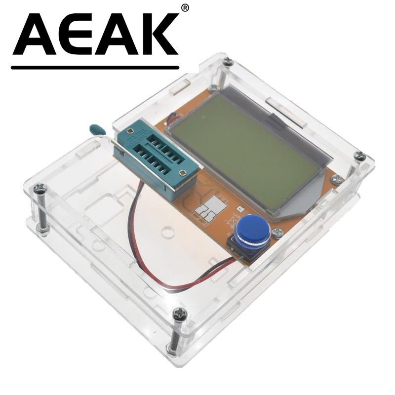 ✅&AEAK LCR-T4 Box Clear Acrylic LCR-T3 Case Shell Housing For LCR-T4 Transistor Tester ESR SCR/MOS L