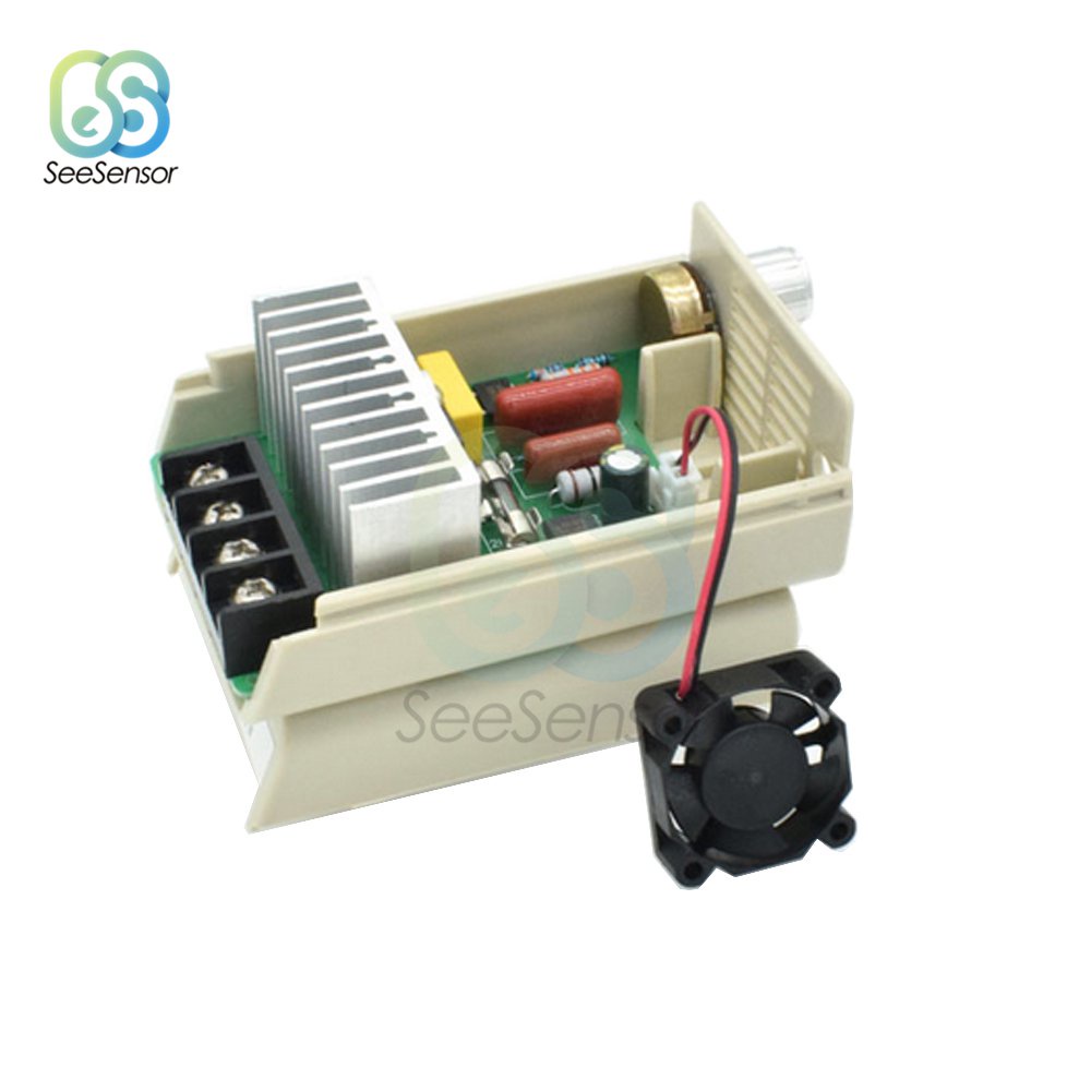 ✅&AC 220V 4000W SCR Voltage Regulator temperature Control Board Motor Speed Controller Module Dimmer