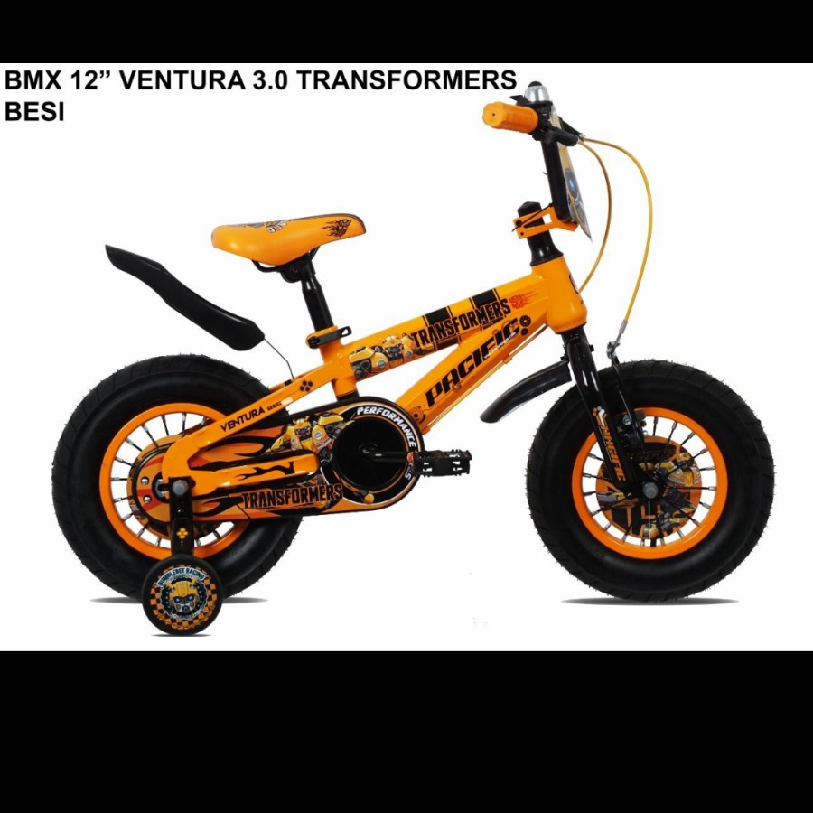 sepeda anak BMX 12" PACIFIC VENTURA TRANSFORMER 3. Original Bergaransi