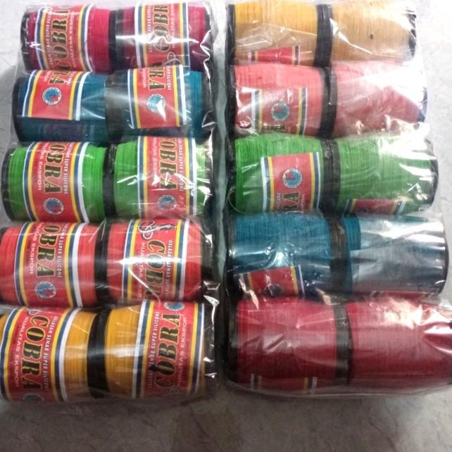 best seller] ISI 10 PCS SENAR GELASAN MERK COBRA LAYANGAN / TALI GELASAN LAYANGAN