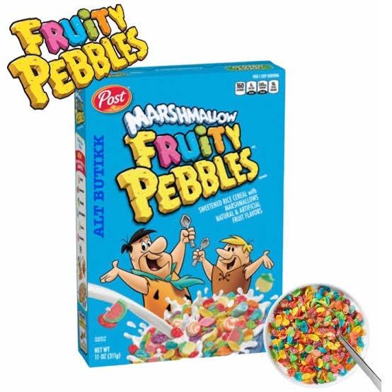 Post Marshmallow Fruity Pebbles - Sereal Import Sarapan Sehat Best Seller