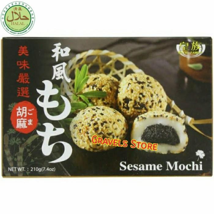 

[210gr] Royal Family Sesame Mochi - Kue Mochi isi Wijen Best Seller