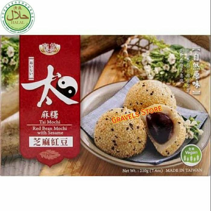 

[210gr] Royal Family Tai Mochi - Red Bean Mochi with Sesame Best Seller