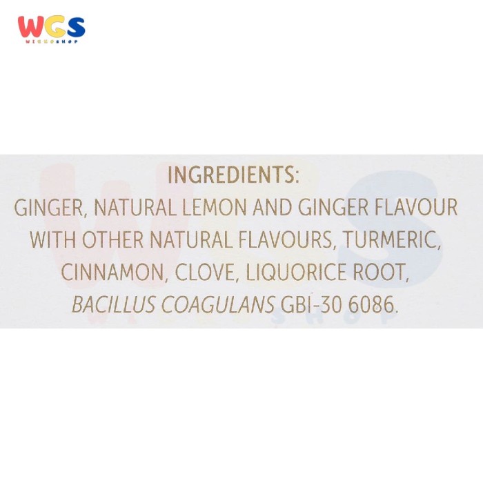 

Twinings of London Probiotics Lemon & Ginger Tea Flavor 18p x 1.5g
