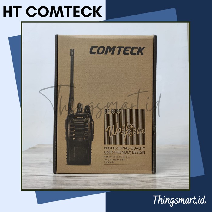 Cod - Radio Ht Walkie Talkie Comteck Bf888S Uhf Bukan Baofeng/Pofung Bf-888S - Comteck Tbk