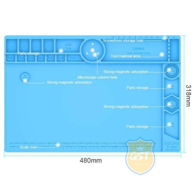 Alas Karet Service Hp Karpet Baja Mikroskop Relife Rl-160B