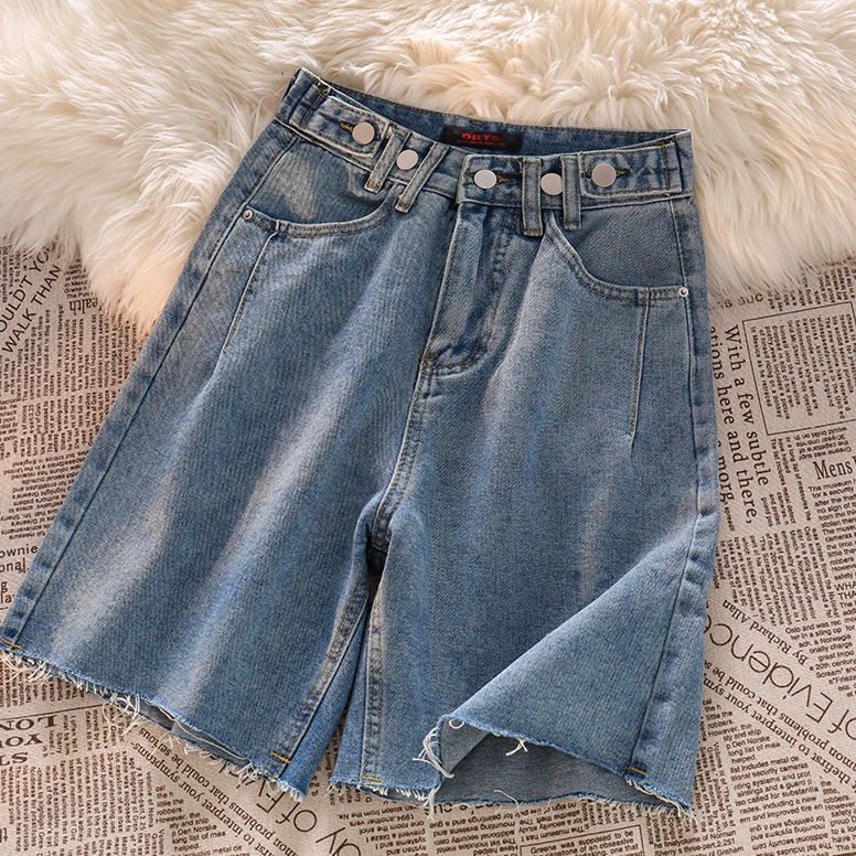 Barang Pilihan.. Denim Pendek / Jeans Pendek Wanita /Rawis Jens Pendek /Biru Pendek Wanita Import