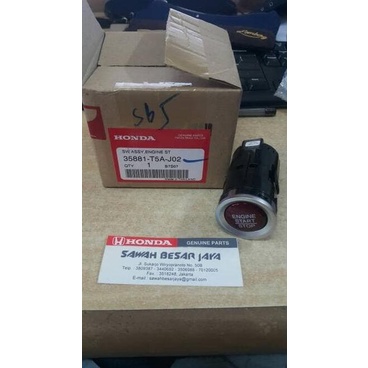 Tombol Switch On / Off Engine Start / Stop Jazz Gk