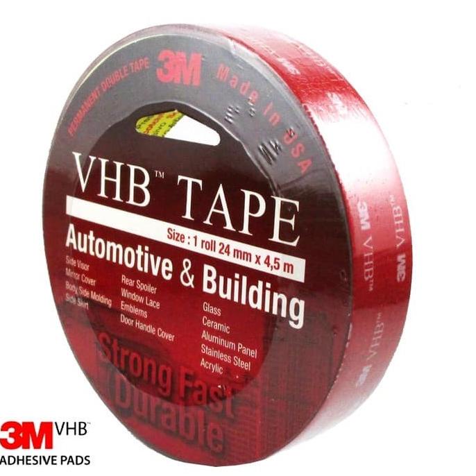 

New 3M - Double Tape Original 3M Vhb 24Mm Super Kuat Super Lengket