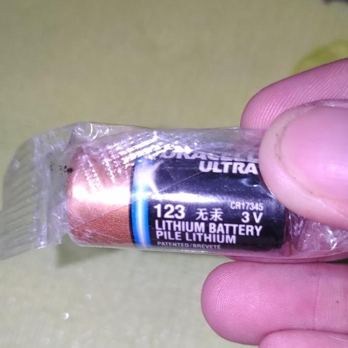 New Duracell Ultra Cr123 / Cr17345 Battery 3V