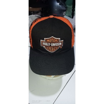 Topi vintage harley davidson