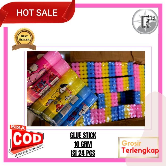 

New Lem Kertas Glue Stick Fancy 10 Grm / Pack