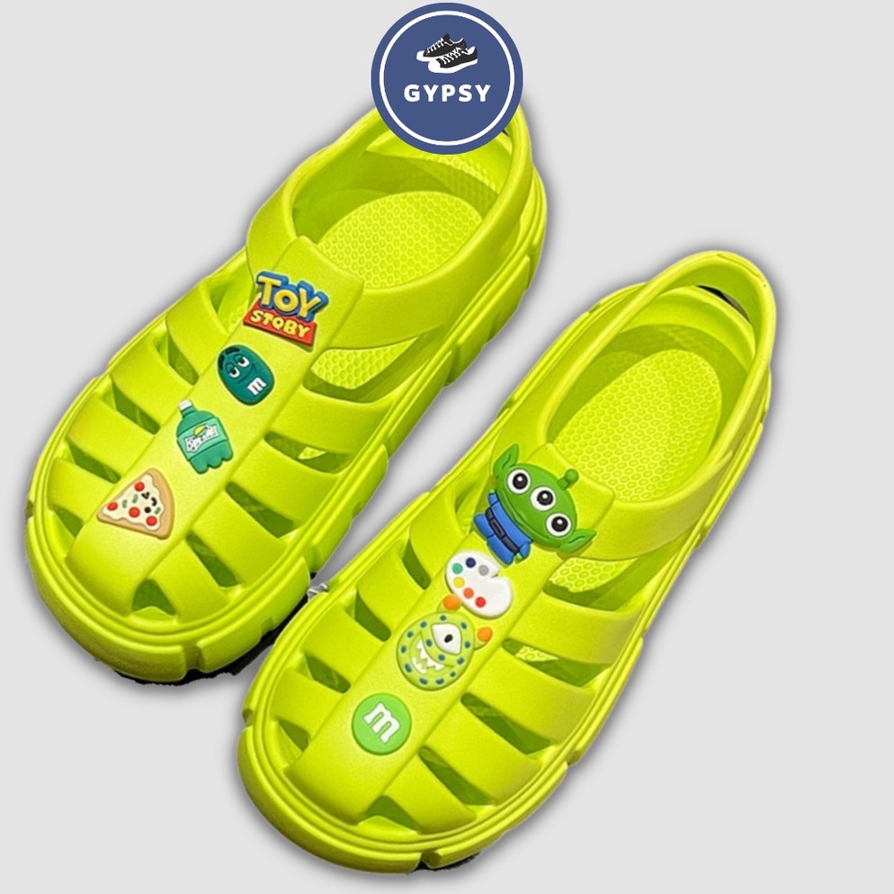 MURAH MERIAH. Gypsy - Sandal Crocs GRATIS Jibbitzs Clogs Wanita Sendal Cewek Import Hiasan KartunToy