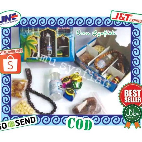

JFJS2038 [KODE 77] Paket oleh oleh haji dan umroh VII(coklat hanya dapat 1butir)