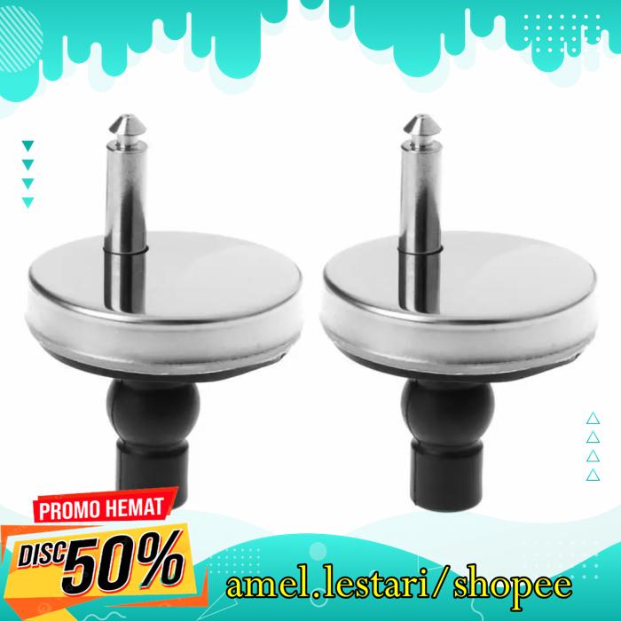 

2 PCS TOILET SEAT HINGES MOUNTING REPLACEMENT / BAUT TOILET DUDUK PRODUK BEST PRODUK !!