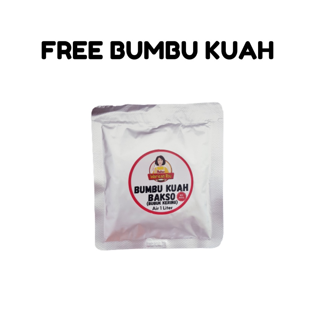 

Bakso Halus Juara Isi 20 Pcs Free Bumbu Kuah Warisan Ibu